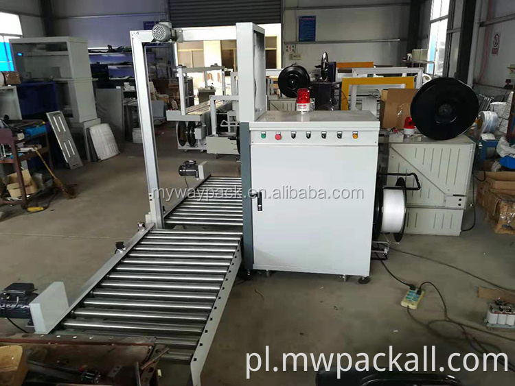 Automatyczna maszyna do podłączania uszczelki bocznej i maszyna do pakowania paska PP do sprzedaży do sprzedaży